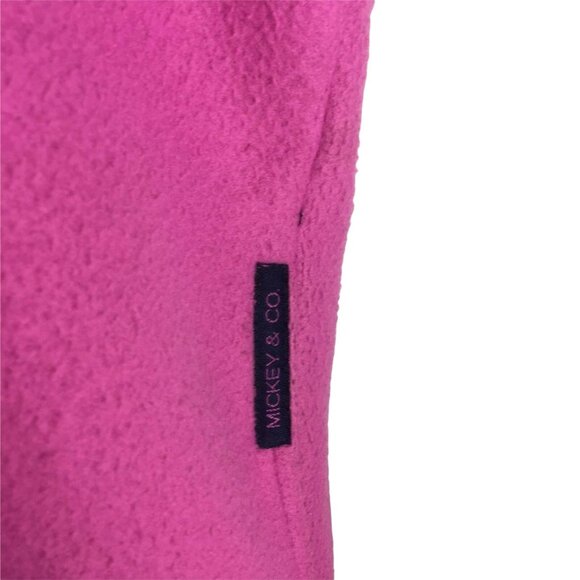 Disney Micky Mouse Gear Pink Pullover Fleece Vest Size Large u - Picture 9 of 9